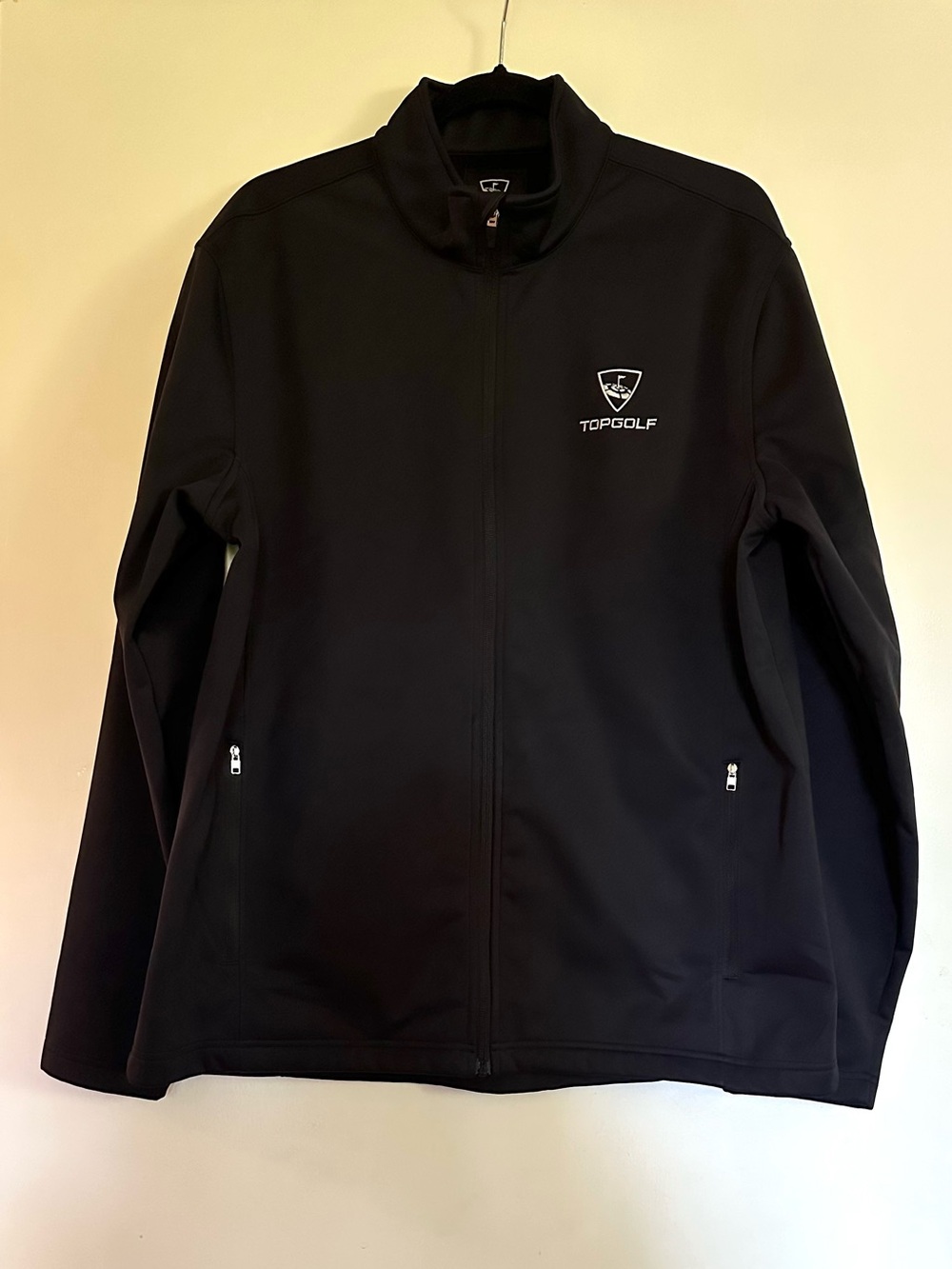 Topgolf Men's Black Full-Zip Jacket L